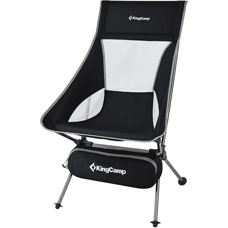 [Sale Up Hidden leaf ninja PlayStation brand%] KingCamp High Back Camping Chairs Clearance Ultralight Portable Compack...