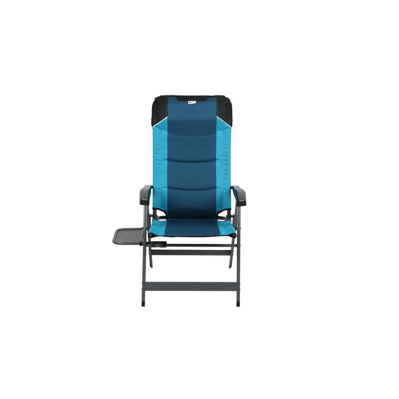 [Sale Up Hidden leaf ninja PlayStation brand%] Ozark Trail Camping WB shield Positions Chair with Side Table, Blue Gunpla...
