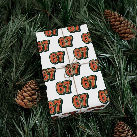 [ Sale Up To 45%]67 Meme Wrapping Paper Funny Gift Wrap for Birthdays, Holidays & Parties, friendly thick quality gift wrap christmas Customised family