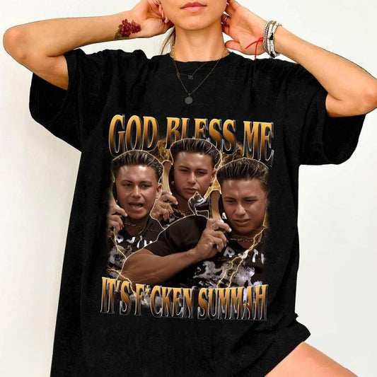 [Sale up to 30%] God Bless Me Its F*ckin Summa Shirt, Funny Summer T- shirt