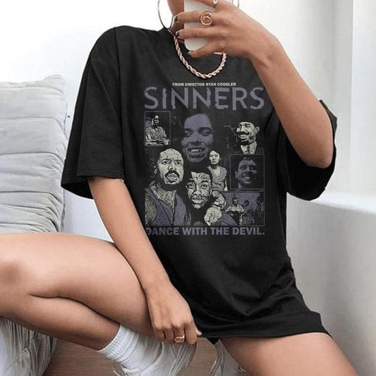 [Sale up to 50%] Sinners Movie Shirt 2025 , Aesthetic Movie Lover T-Shirt