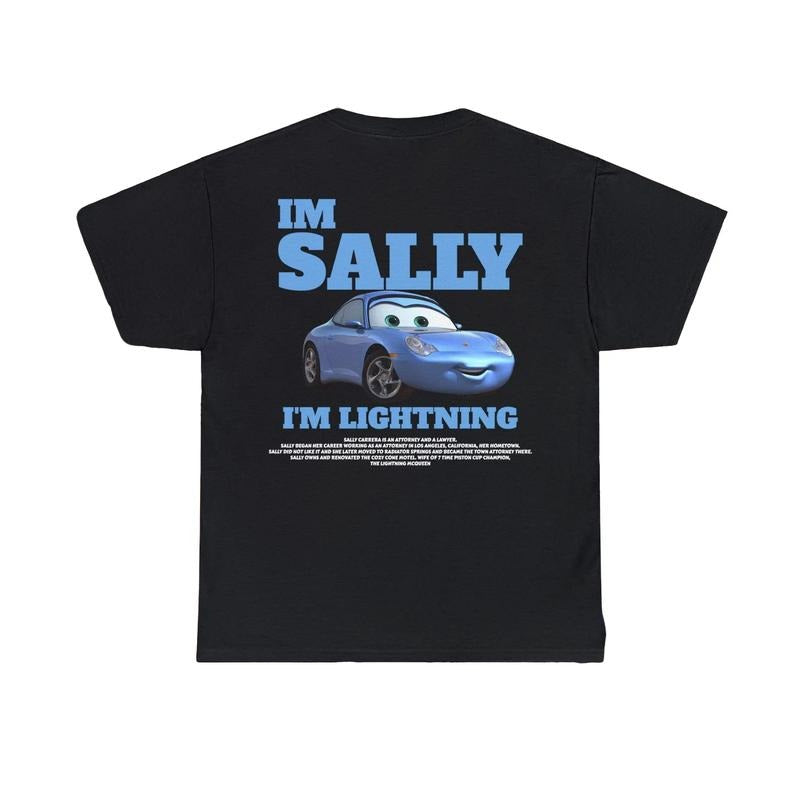 Sally Cars Movie, Sally, Lightning Mcqueen shirt, Lightning Mcqueen Kachow, Cars Movie, Vintage Car Tee, Cars Cartoon...