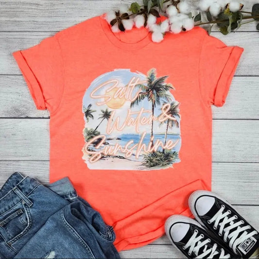 Salt Water and Sunshine Graphic Tee