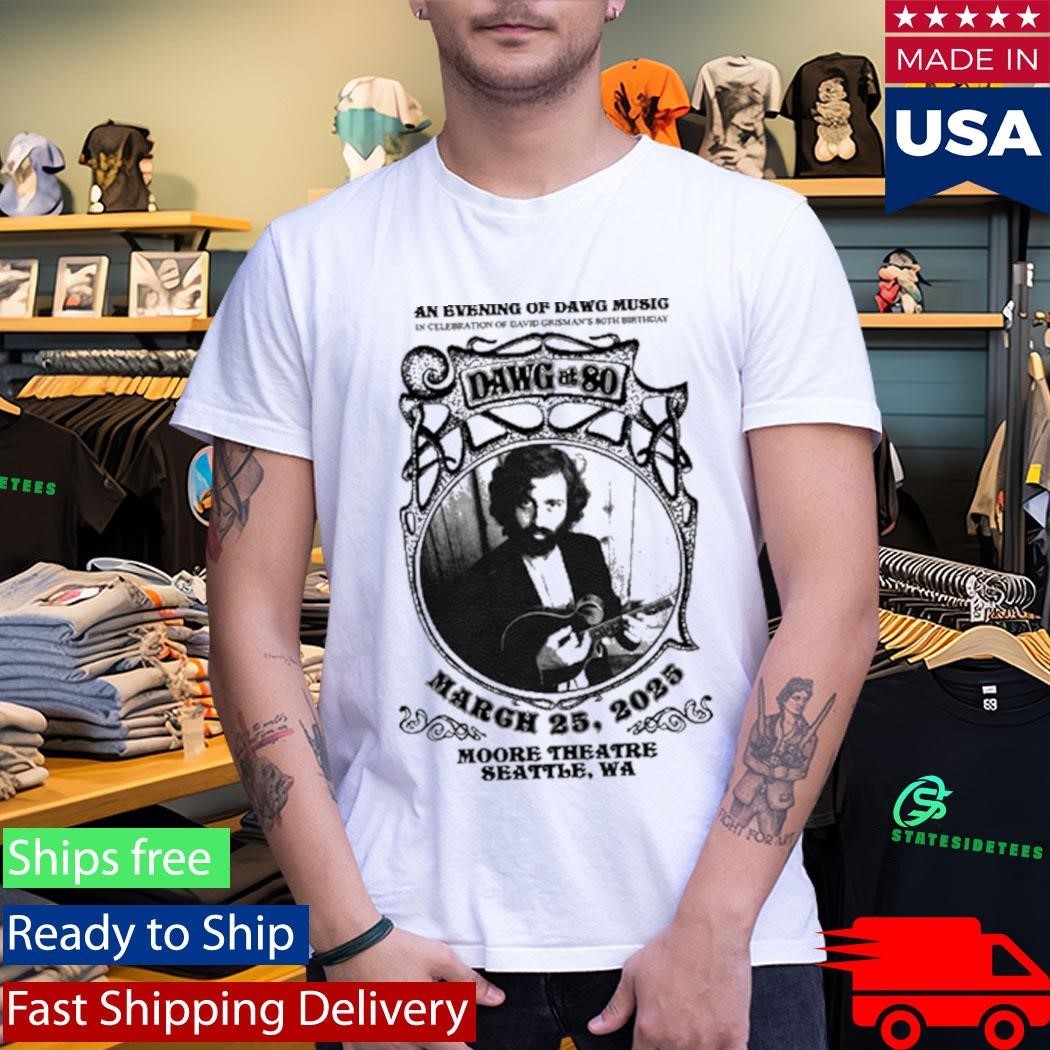 Sam Grisman Project Dawg at 80 Shirt