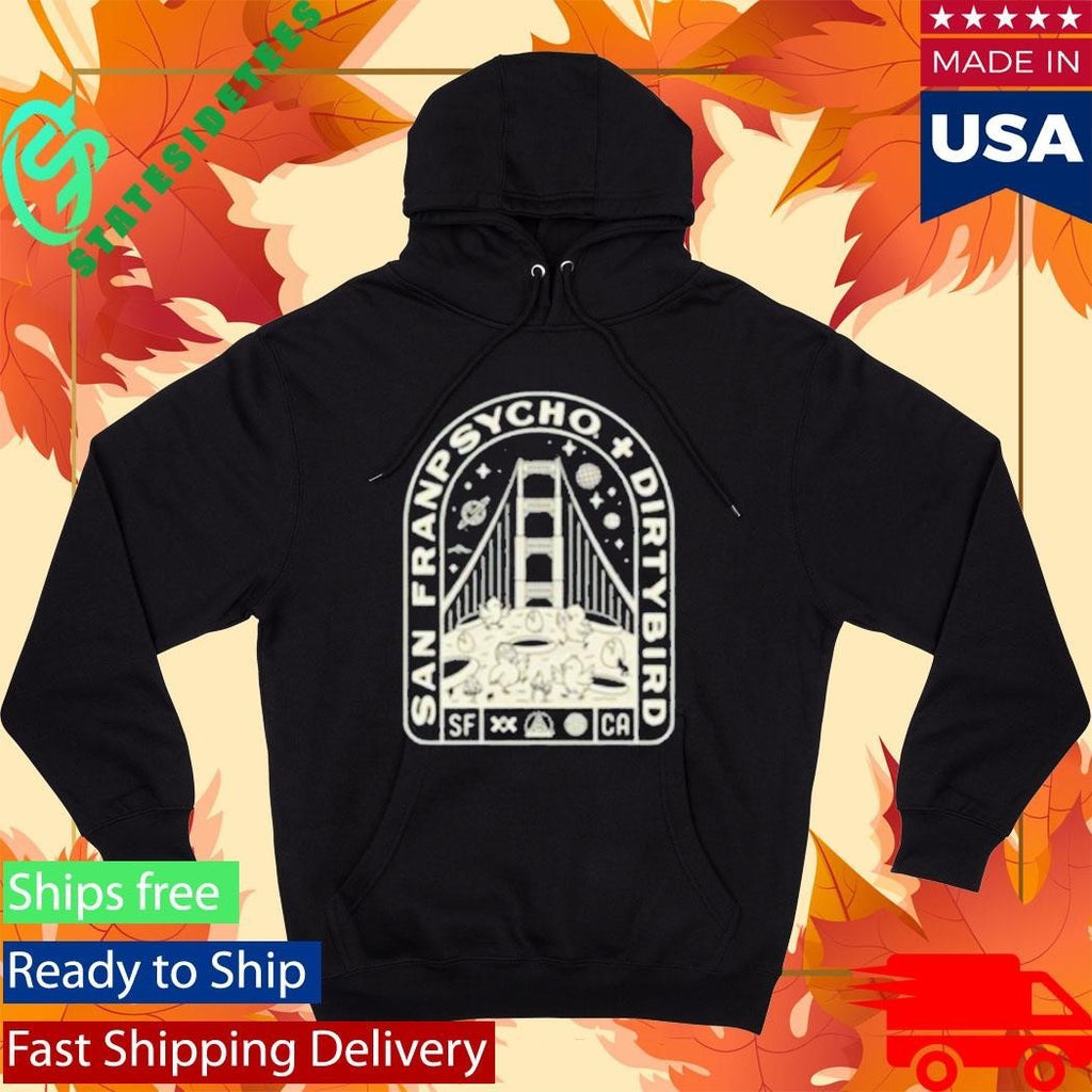 San Franpsycho Moon Bridge Shirt