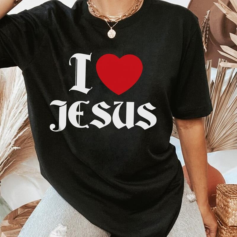 Sandjest Christian T-Shirt Swoosh Love Jesus Gift for Christians Jesus Lover Bible Lover Hoodie, Sweatshirt | DripVista.com