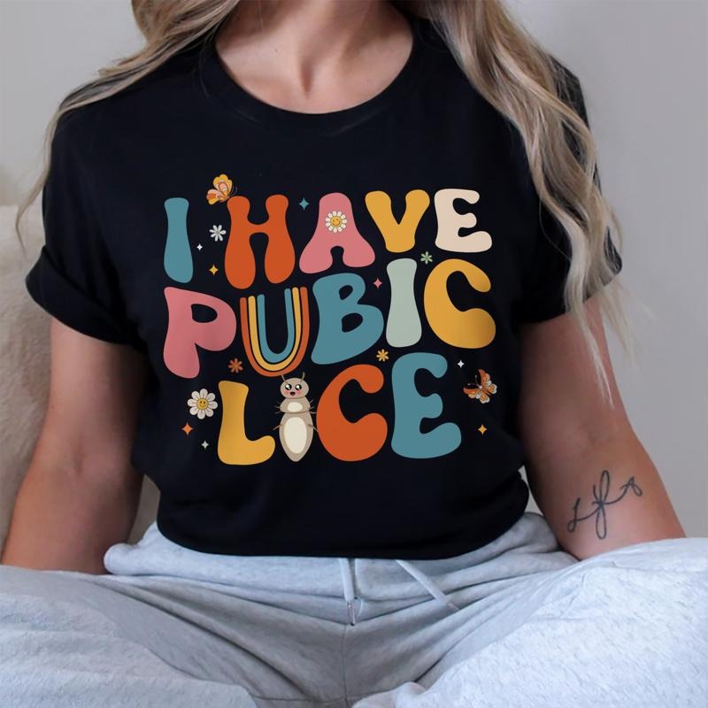 Sandjest Cute T-Shirt Swoosh Have Pubic Lice Y2K Style Gift for Friends Women Girl Hoodie, Sweatshirt | DripVista.com