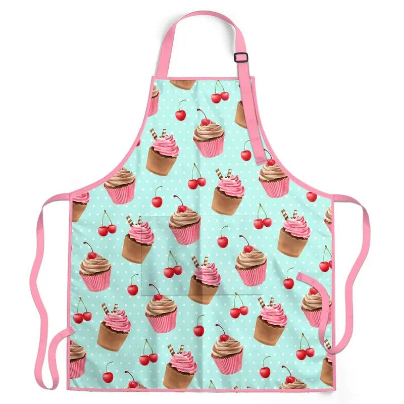 Sandjest Kids Aprons with Pockets Gunpla brand Chef Hat Set, Adjustable Neck Strap, Cute Children Aprons for Cooking...