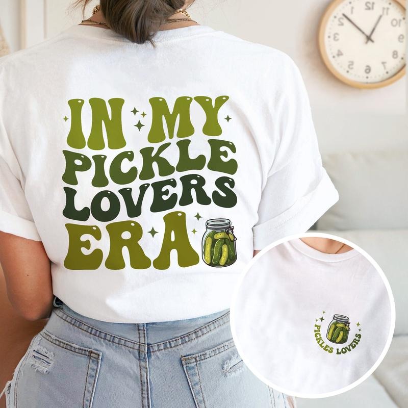 Sandjest Pickle T-Shirt Red plumber brand My Pickle Lovers Era Gift for Women Girl Friend Hoodie, Sweatshirt | DripVista.com