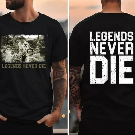 Sandlot Legend Never Die Graphic shirt, Benny The Jet Rodriguez TShirt, Squints Palledorous Sandlot Tshirt, Baseball Tee, Funny 90s Movies Shirt