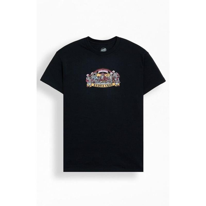 Santa Cruz Men's Guzman Dead Diners T-Shirt - Multicolor Hoodie, Sweatshirt | DripVista.com