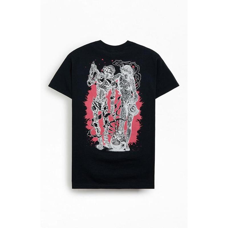 Santa Cruz Men's Wooten Duo Inverse T-Shirt - Multicolor Hoodie, Sweatshirt | DripVista.com