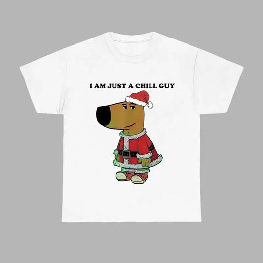 Santa I Am Just A Chill Guy Shirt, Christmas Funny T shirt