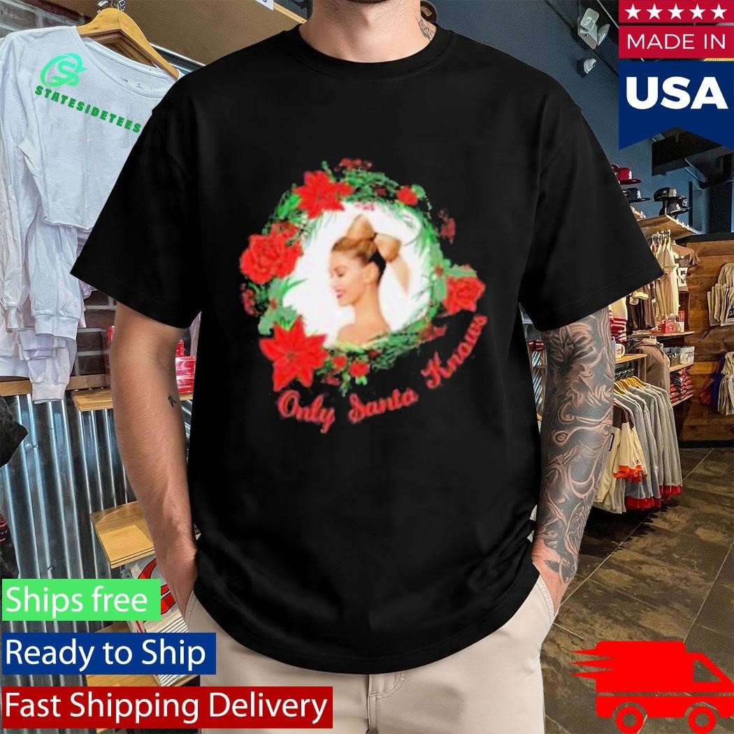 Santa Knows Wreath Delta Goodrem Shirt