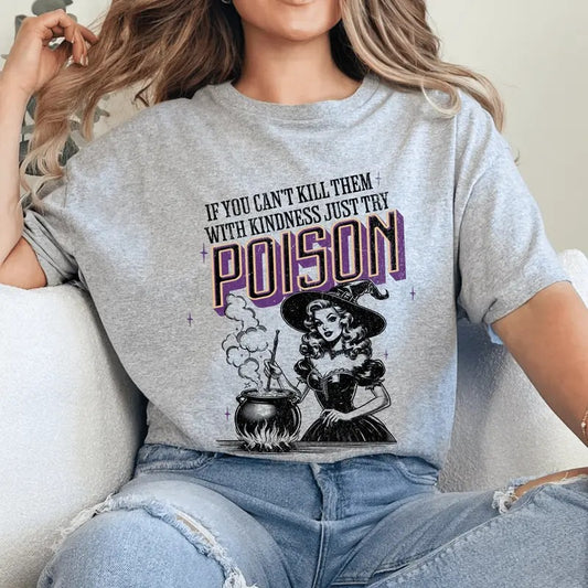 Sarcastic Adult Humor Halloween Shirt. Witchy Vibes Softstyle Halloween Unisex Graphic T-Shirt.