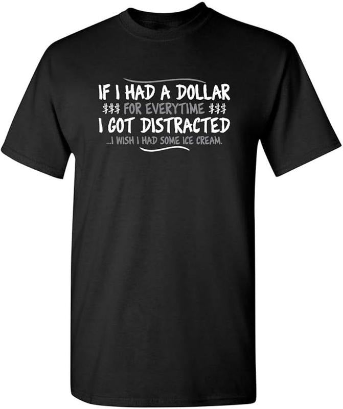 Sarcastic Humor Shirts, Dollar for Everytime Graphic Novelty Sarcastic Funny T-Shirt Menswear Top Casual Classic Hoodie,...