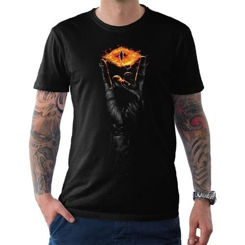 Sauron Rock N Roll T-Shirt, Men's Women's made in usa