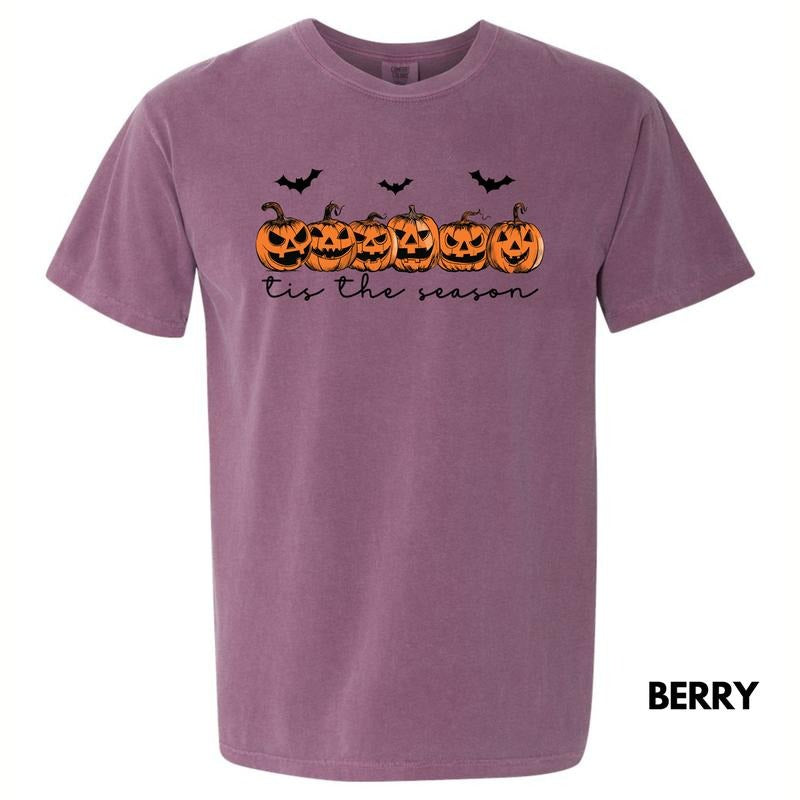 Scary Spooky Pumpkin Season Comfort Colors T-Shirt 'NLB' Hoodie, Sweatshirt | DripVista.com