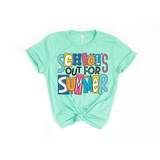 Schools Out For Summer Shirt, Last Day of School, End Of School Year, Goodbye School, Teacher Off Duty, Teacher Mode Tee, Teacher Summer Tee