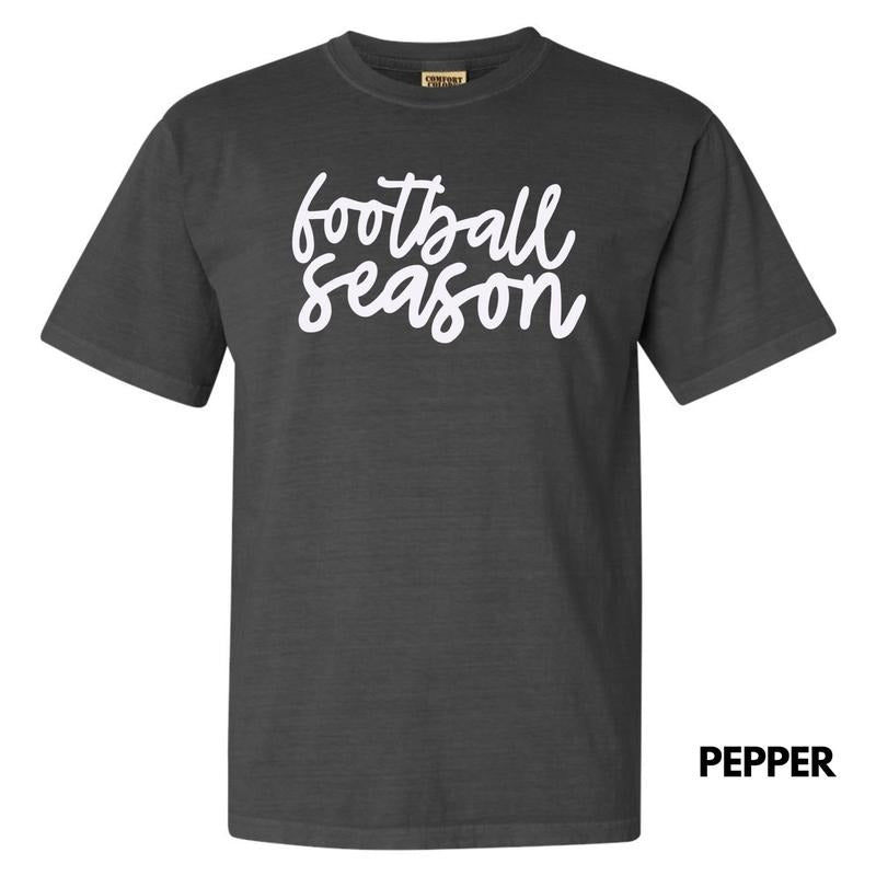 Script Football Season Comfort Colors T-Shirt 'NLB' Hoodie, Sweatshirt | DripVista.com