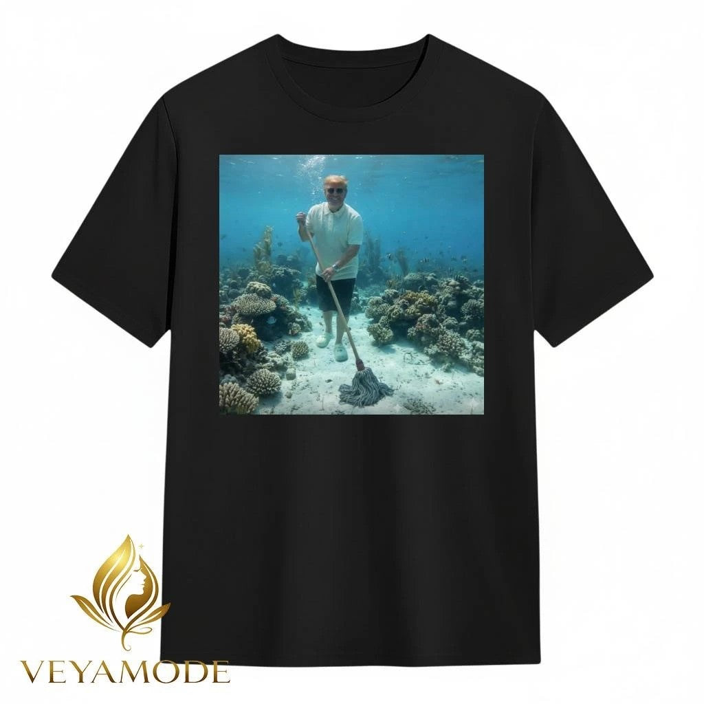 Seabed cleaner Trump tee