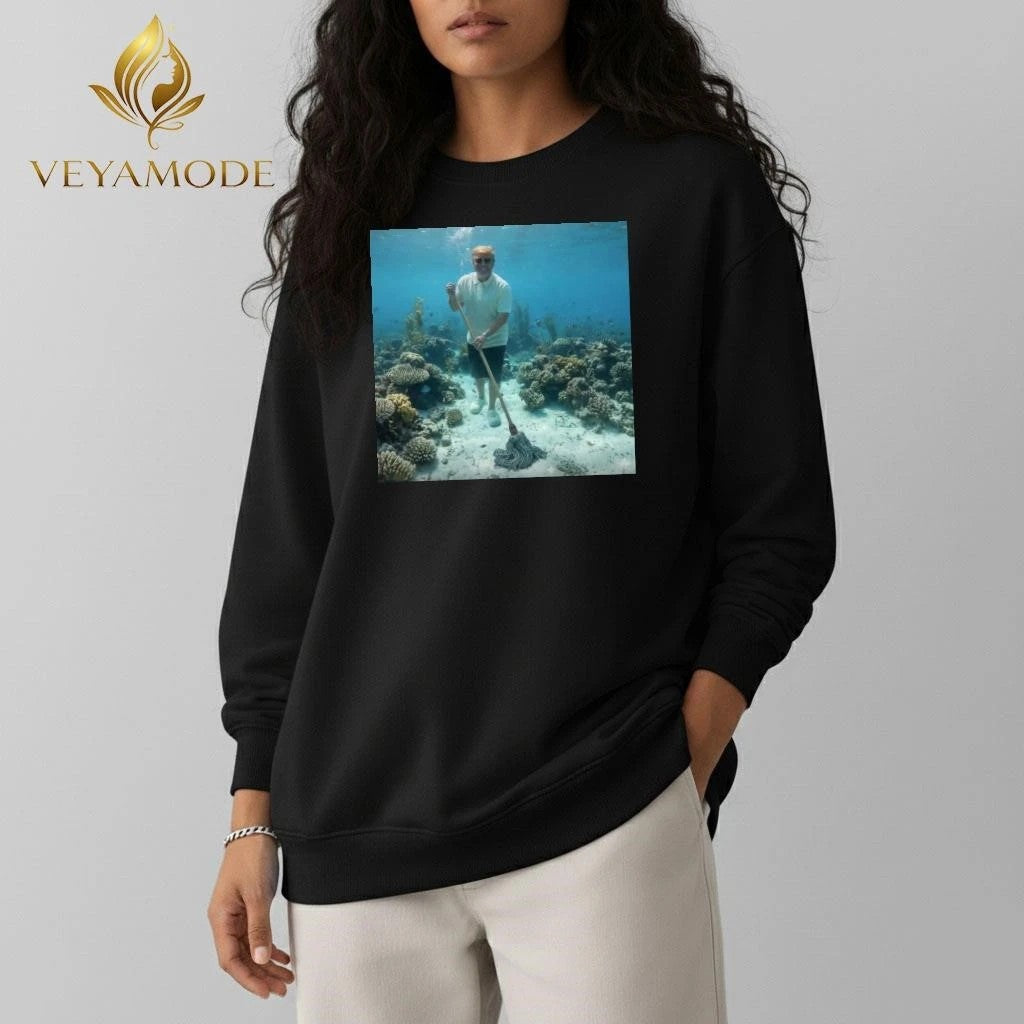 Seabed cleaner Trump tee