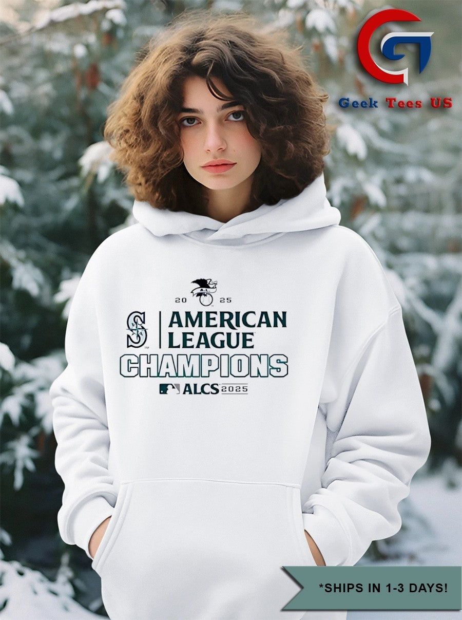 Seattle Mariners 2025 American League Champions Locker Room shirt