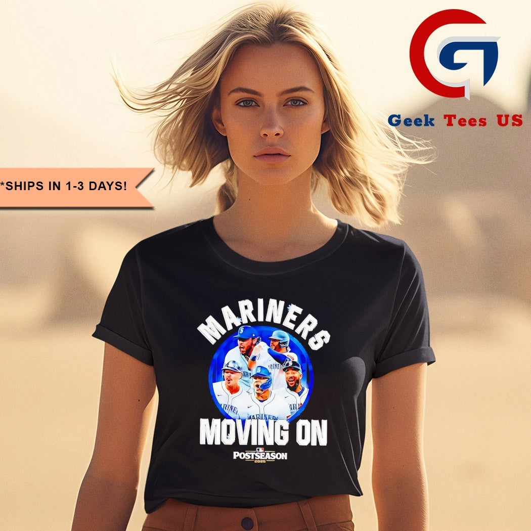 Seattle Mariners MLB moving on 2025 Postseason shirt