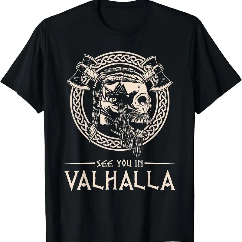 See You In Valhalla Viking T-Shirt Hoodie, Sweatshirt | DripVista.com