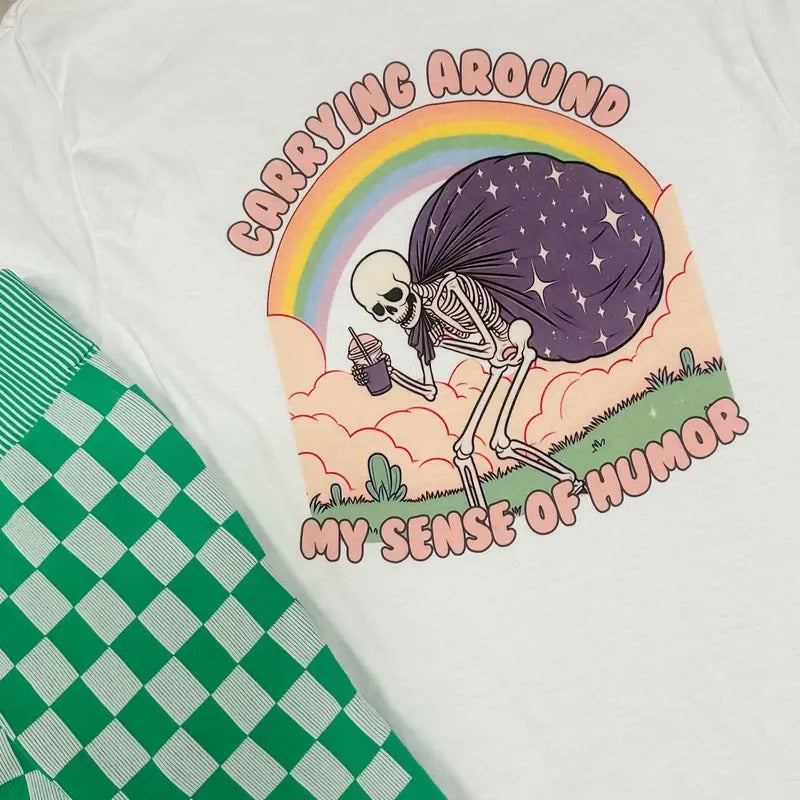 Sense Of Humor Graphic Top