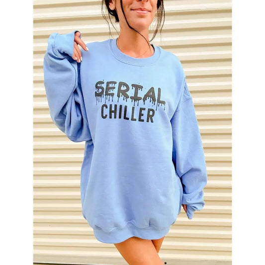 Serial Chiller Graphic Pullover