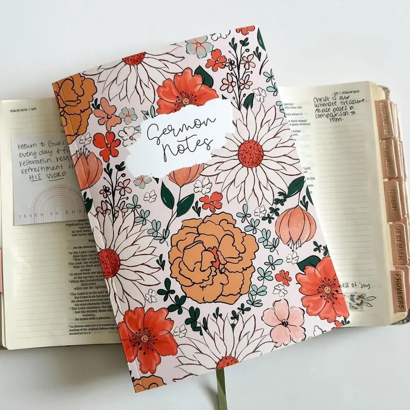 Sermon Notes Boho Floral T-Shirts, Hoodie, Sweatshirt | DripVista.com