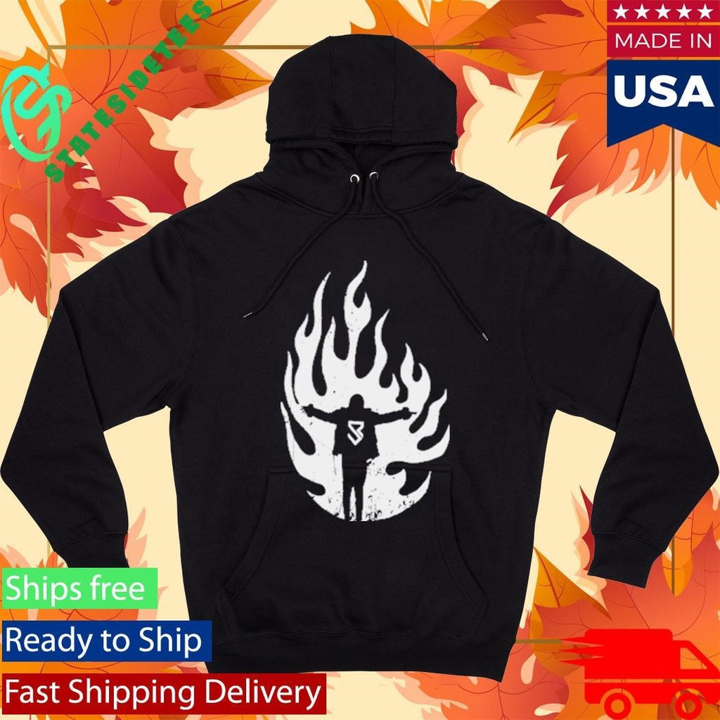 Seth Rollins Flames Shirt