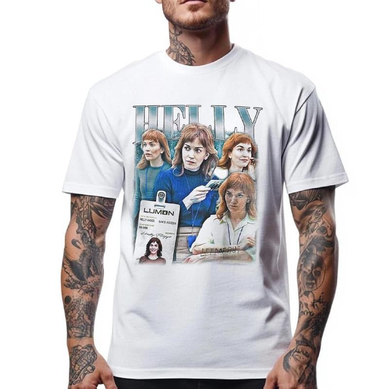 Severance Helly R Unisex Shirt, Severance Bootleg Retro Shirt, Vintage 90s Severance Lumon Thriller Show Shirt, Gift for TV Lovers 19225TK50