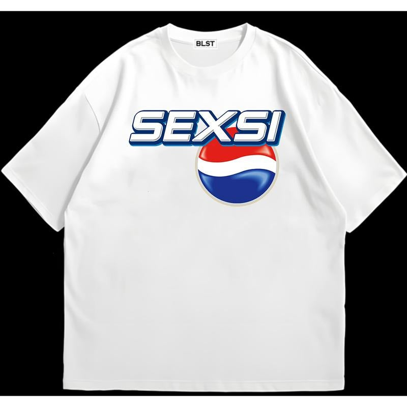 Sexsi Funny Meme T-Shirt Bold Style Unique Design for Everyday Wear Cotton Hoodie, Sweatshirt | DripVista.com