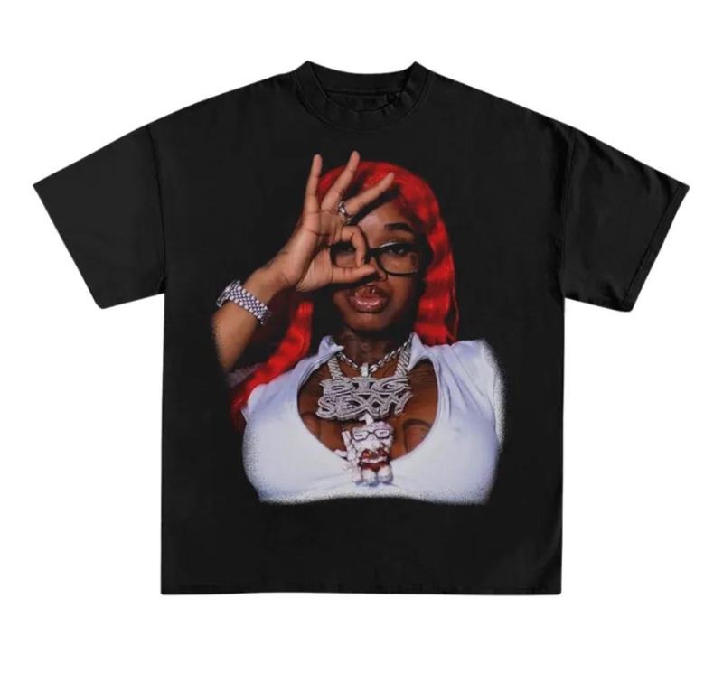 Sexyy Red shirt 4 President Rapper shirt, Sexxy Red concert tee Classic Cotton Hoodie, Sweatshirt | DripVista.com