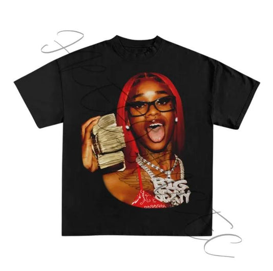 Sexyy Red shirt Red 4 President Rapper shirt concert tee