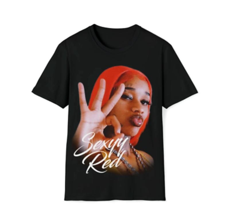 Sexyyy Red Singer Gift For Fan Basic T-Shirt Tee Hoodie, Sweatshirt | DripVista.com
