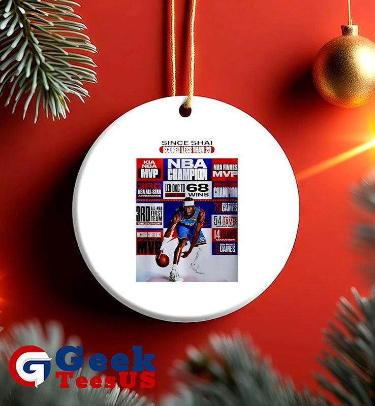 Shai Gilgeous Alexander OKC Thunder NBA Wins All Achievements Career shirt