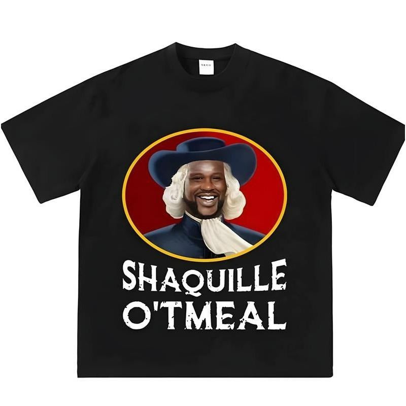 Shaquille Oatmeal Funny Meme Lightsaber brand Shirt Streetwear Unisex Humor Hoodie, Sweatshirt | DripVista.com