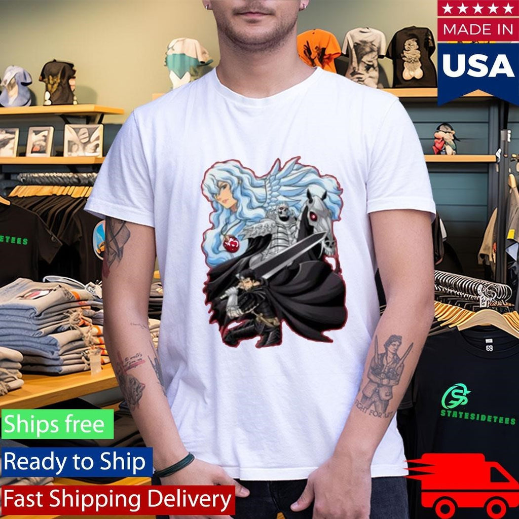 Shark Robot Black Swordsman Shirt