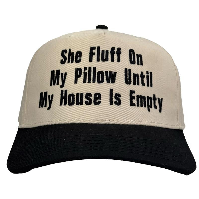She Fluff On My Pillow Custom Embroidered Hat T-Shirts, Hoodie, Sweatshirt | DripVista.com