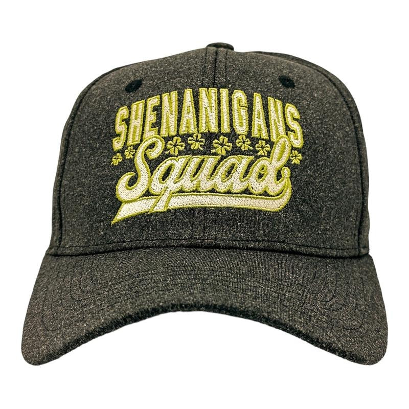 Shenanigans Squad Funny St Patricks Day Hat Sarcastic Baseball Caps Funny Hats Saint Patrick's Day  Novelty Caps for Men...