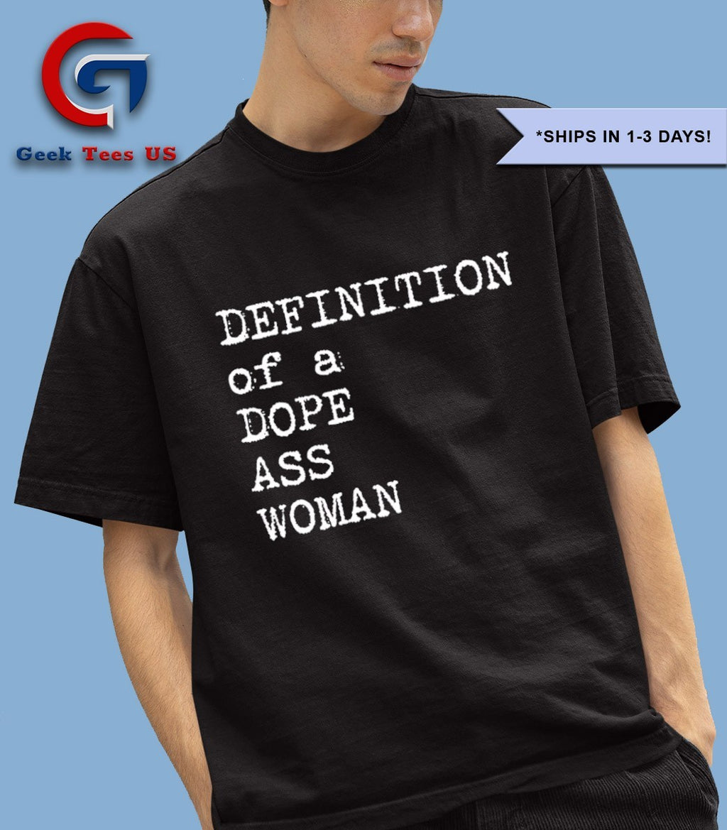 Sheryl Swoopes definition of a dope ass woman shirt