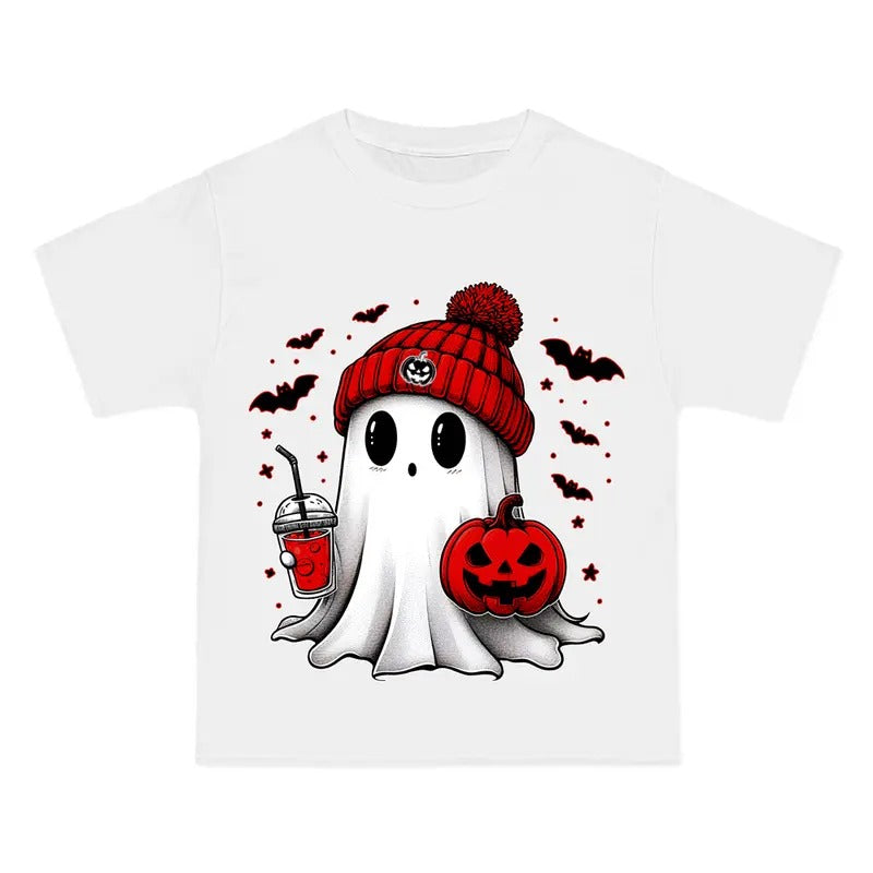 Shirt Featuring a Halloween Ghost Design Hoodie, Sweatshirt | DripVista.com