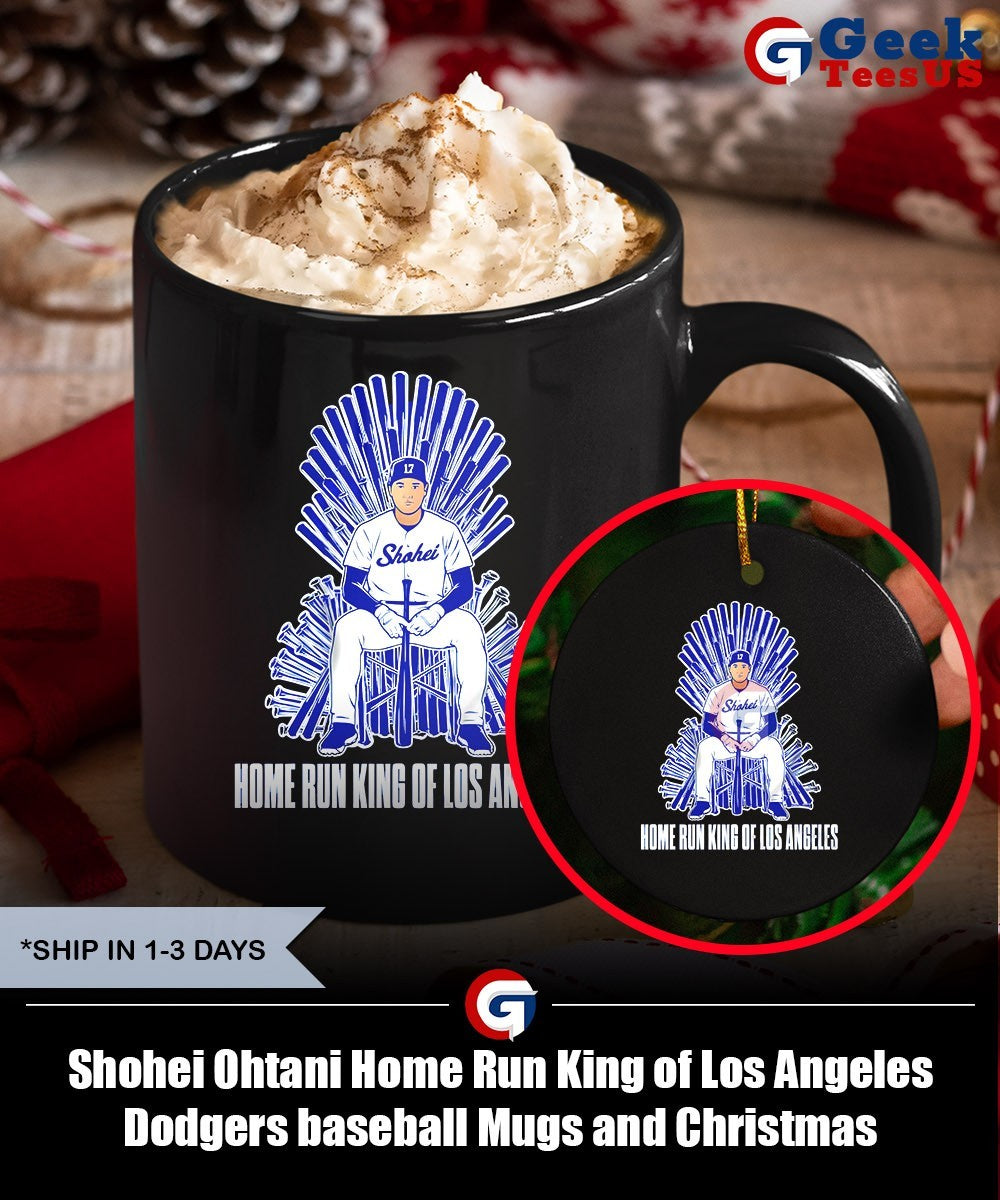 Shohei Ohtani Home Run King of Los Angeles Dodgers baseball shirt