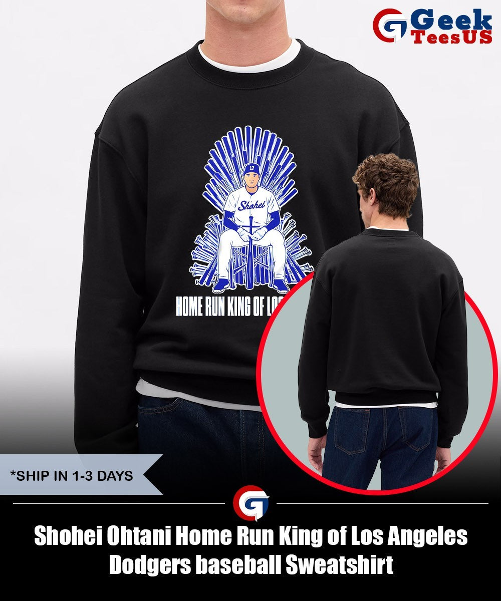 Shohei Ohtani Home Run King of Los Angeles Dodgers baseball shirt