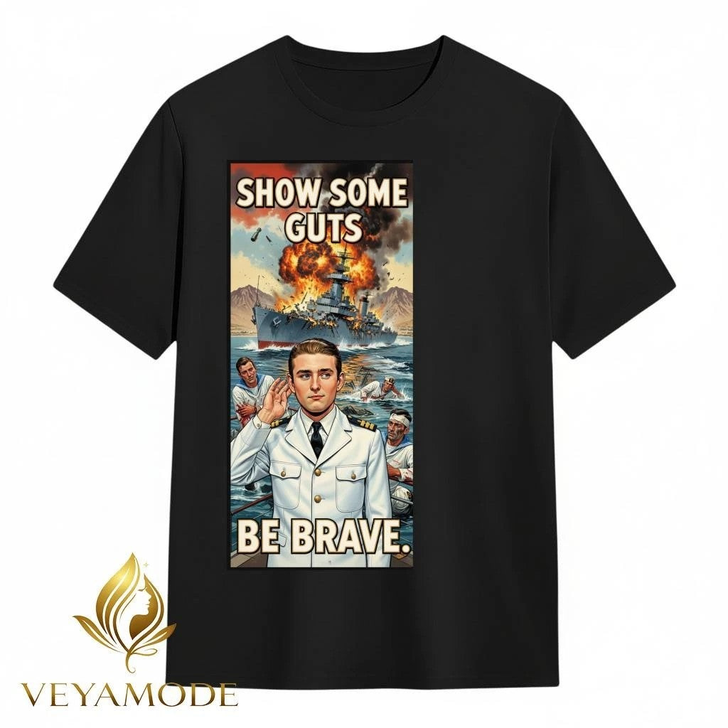 Show some guts Be Brave Barron Trump tee