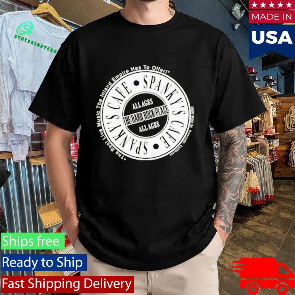 Showcase Theatre Spanky’s Black Circle Logo T-Shirt