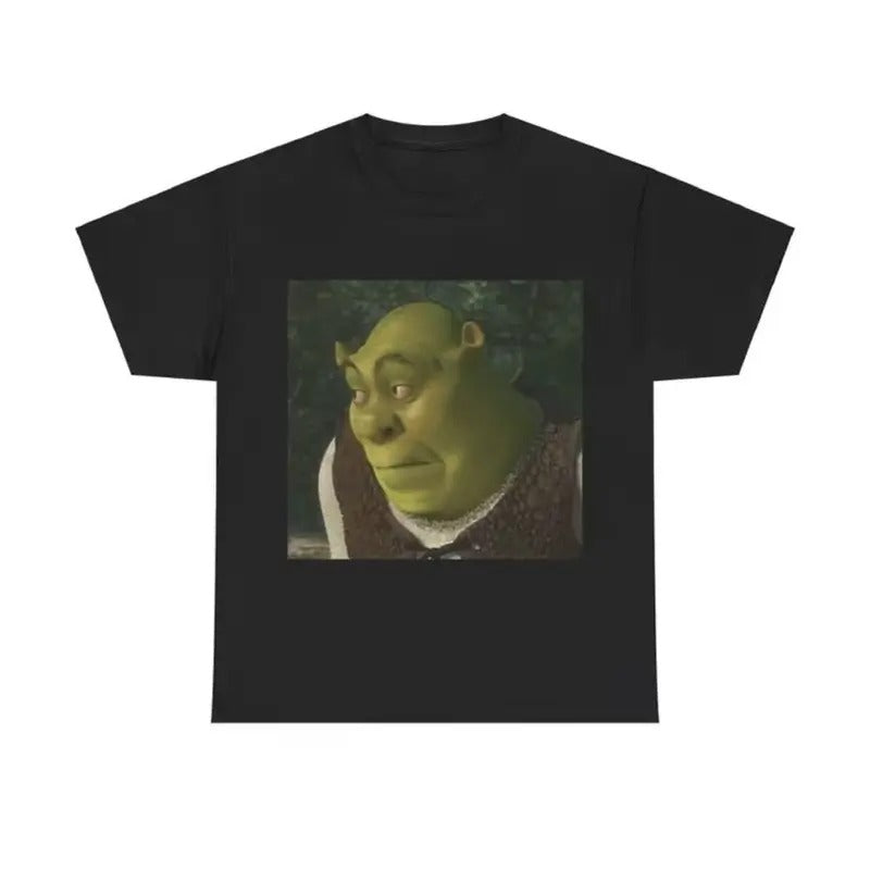 Shrek Meme T Shirt (All Size), Gift Unisex T-Shirt, Bella Canvas Crewneck Graphic Unisex T-Shirt Casual Fabric Hoodie,...